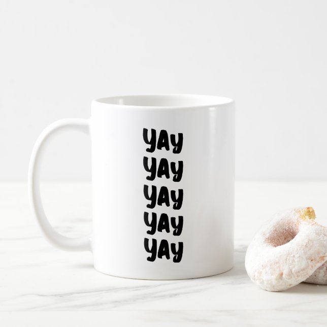 Lycklig - uppmjukande modern Bröllopsdag år Kaffemugg (Med munk)