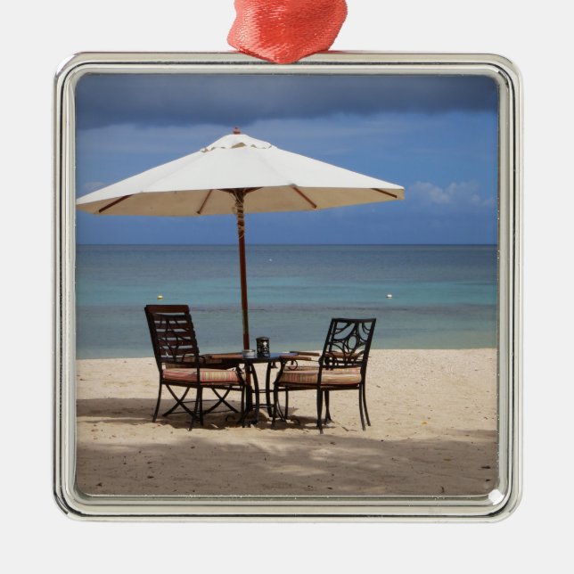 Lycklig ut julgransprydnad metall (Framsidan)