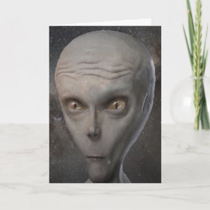 Lycklig utomjordisk kidnappningdag - mars 20th kort