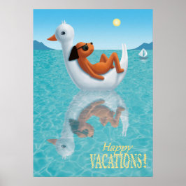 Lycklig Vacations! Poster