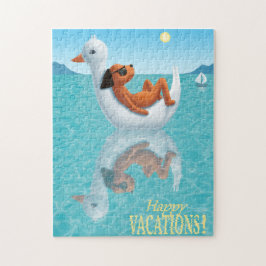 Lycklig Vacations! Pussel