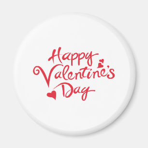 Lycklig valentin magnet