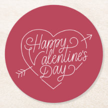 Lycklig valentin papper kustfartyg för