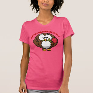 Lycklig valentin ugglaTango T-shirt