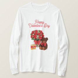 Lycklig Valentindagen T-Shirt