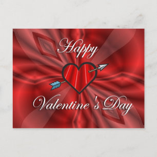 Lycklig Valentine's Day Helg Vykort