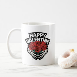 Lycklig Valentine Även de Bones Need Kärlek Kaffemugg