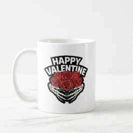 Lycklig Valentine Även de Bones Need Kärlek Kaffemugg