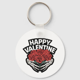 Lycklig Valentine Även de Bones Need Kärlek Nyckelring