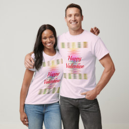 Lycklig Valentine Colorful Spiral T-Shirt