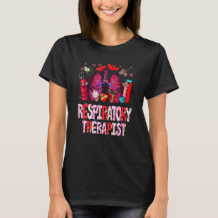 Lycklig Valentine respiratorisk terapi RT Valentin T Shirt