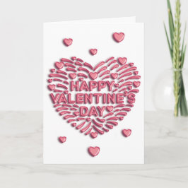 LYCKLIG VALENTINE’S DAY/Folded Valentine’s Card Helgkort