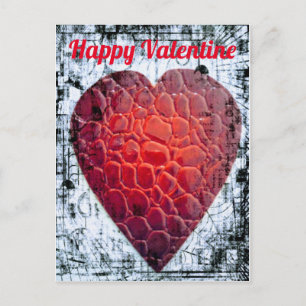 Lycklig Valentine Vykort