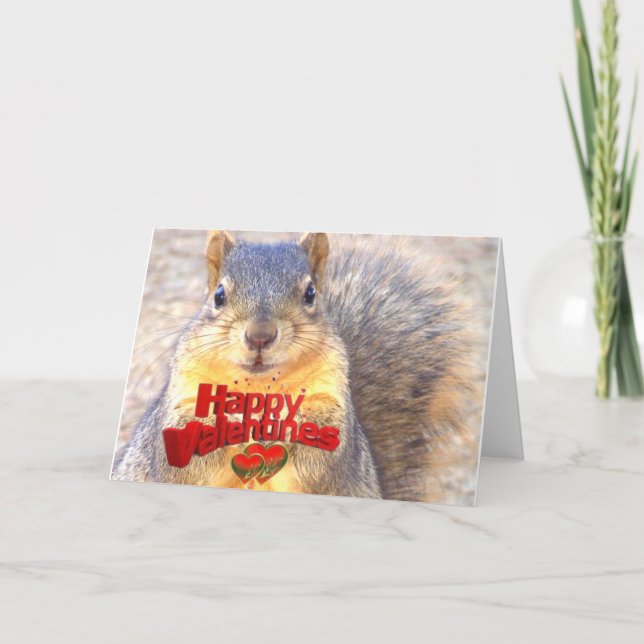 Lycklig valentines Day_ Helgkort (Framsida)