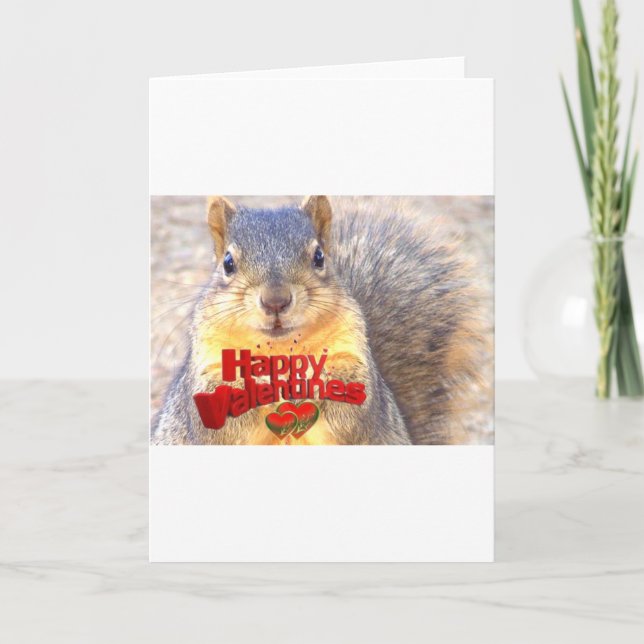 Lycklig valentines Day_ Helgkort (Framsida)