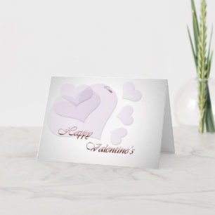 Lycklig Valentine's Helgkort