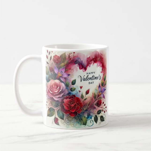 Lycklig Valentines Mugg (Vänster)