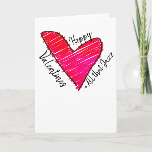 Lycklig Valentineser + allt Jazz Helgkort