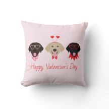 Lycklig Valentiness Labrador Retriever Hundar