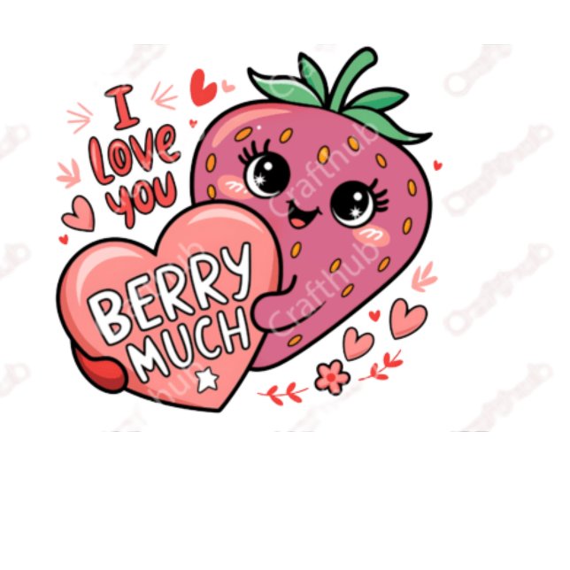 lycklig valentinjordgubbe kärlek Mugg (cute valentine day humerous mug)