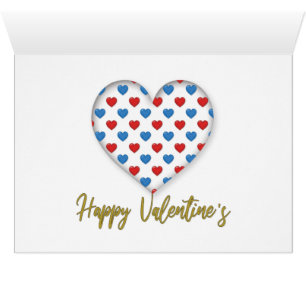 Lycklig Valentinkort Hälsningskort