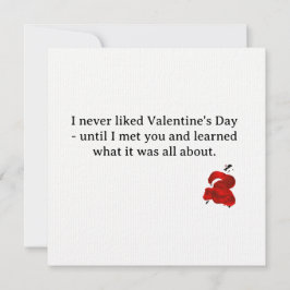 Lycklig Valentinkort Inbjudningar