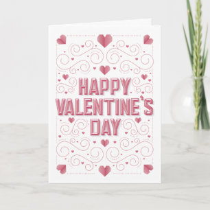 LYCKLIG VALENTINS DAGAR / Mappar Alla hjärtans kor Helgkort