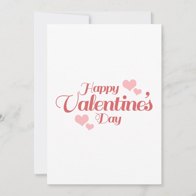 LYCKLIG VALENTINS INBJUDNINGAR (Framsida)