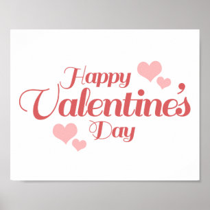 LYCKLIG VALENTINS POSTER