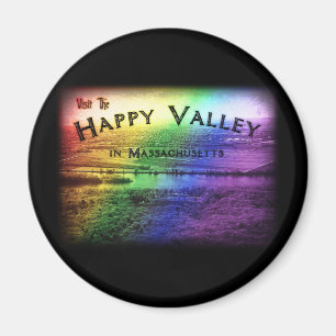 Lycklig Valley Massachusetts Magnet
