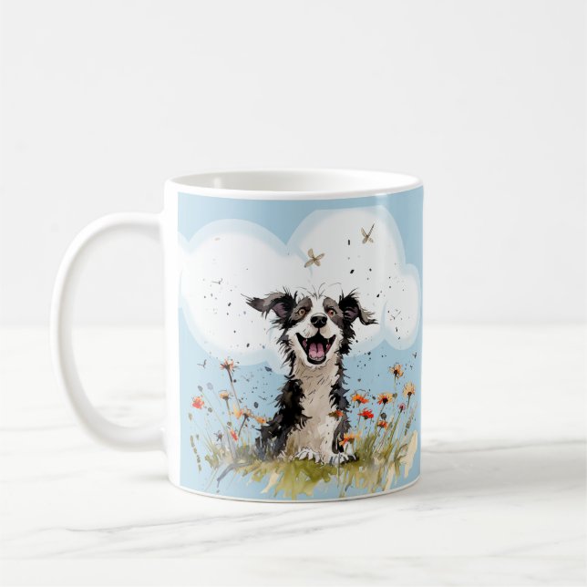 Lycklig Valp Kaffemugg (Vänster)