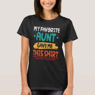 Lycklig vår Mor-Far-dag min favoritbidragsgåva frå T Shirt