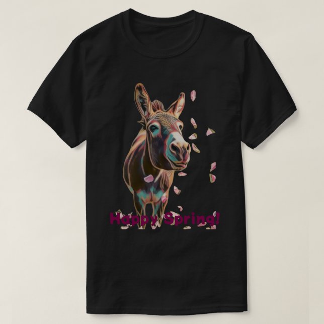 Lycklig vår t shirt (Design framsida)