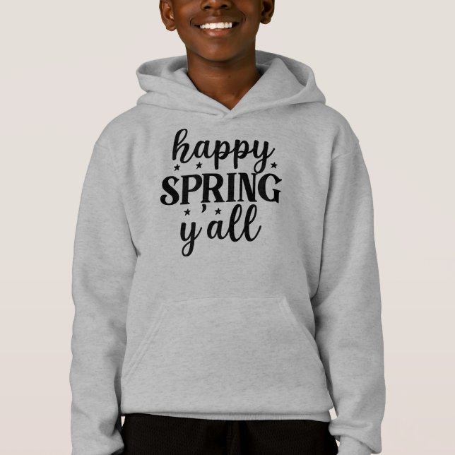Lycklig Vår Y'all-67210 T Shirt (Framsida)
