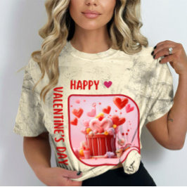 Lycklig Velentine-dagen - Adoring Glances T Shirt