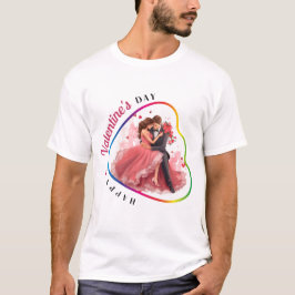 Lycklig Velentine-dagen - Apropå Gaze T Shirt