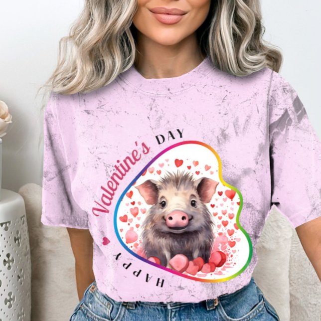Lycklig Velentine-dagen - Förtjusad Kärlek T Shirt (Skapare uppladdad)