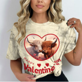 Lycklig Velentine-dagen - Förtrollad Kärlek-histor T Shirt