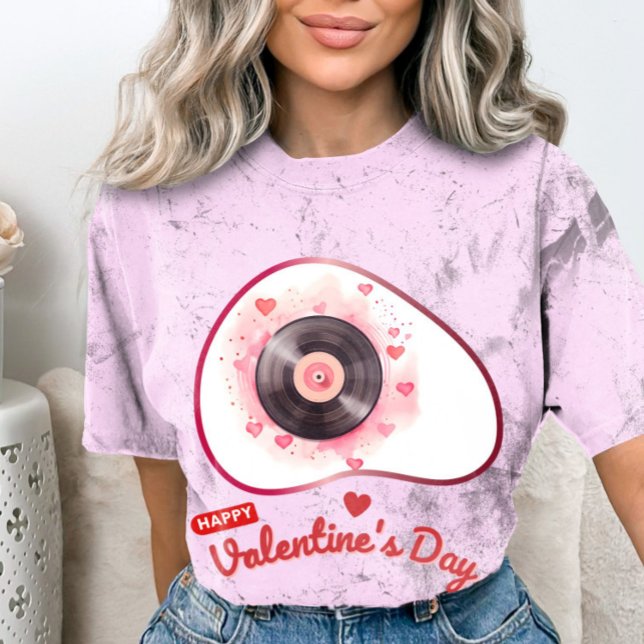 Lycklig Velentine-dagen - passionerad för alltid T Shirt (Skapare uppladdad)