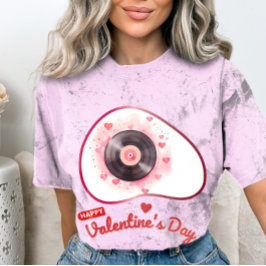 Lycklig Velentine-dagen - passionerad för alltid T Shirt