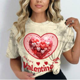 Lycklig Velentine-dagen - Romantiskt sändebud T Shirt