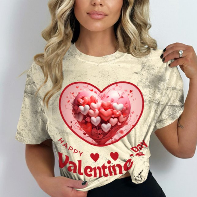 Lycklig Velentine-dagen - Romantiskt sändebud T Shirt (Skapare uppladdad)
