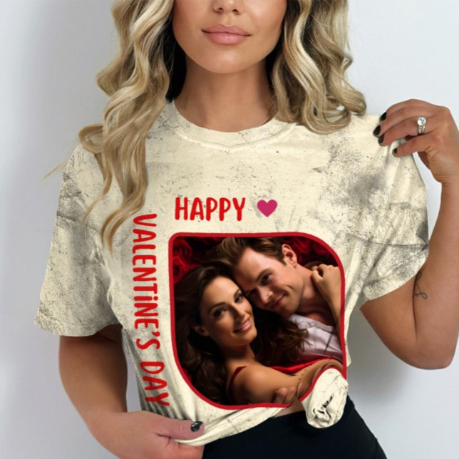 Lycklig Velentine-dagen - Storien vid Kärlek T Shirt (Skapare uppladdad)