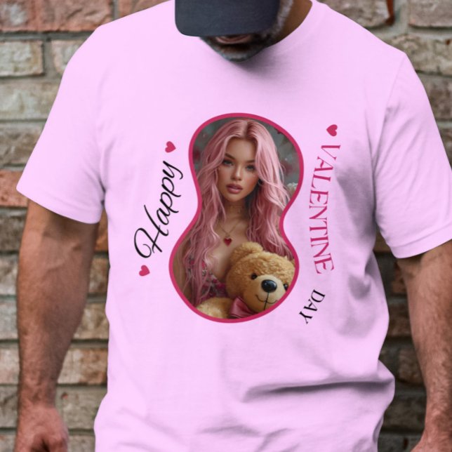 Lycklig Velentine-dagen - växande våg T Shirt (Skapare uppladdad)