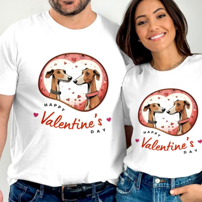 Lycklig Velentins dag - inbjudan att lämna anbud T Shirt (Skapare uppladdad)