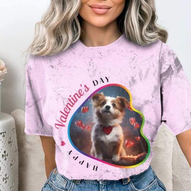 Lycklig Velentins dag - passionerad hängivenhet T Shirt (Skapare uppladdad)
