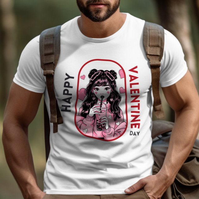 Lycklig Velentins dag - Romantisk Delight T Shirt (Skapare uppladdad)
