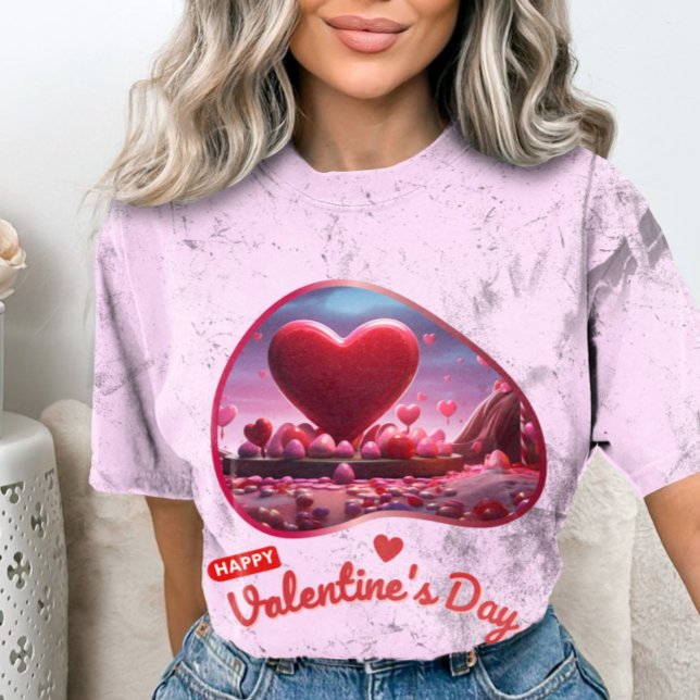 Lycklig Velentins dag - Wooer T Shirt (Skapare uppladdad)