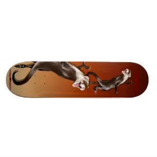 Lycklig vesslaSkateboard Skateboard Bräda 21,5 Cm