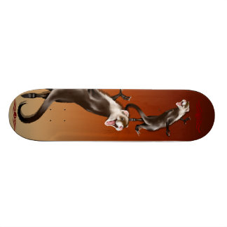 Lycklig vesslaSkateboard Skateboard Bräda 21,5 Cm